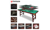 Бильярдный стол Fortuna Снукер 6фт 9 в 1 с комплектом аксессуаров Бильярдный стол Fortuna Снукер 6фт 9 в 1 с комплектом аксессуаров