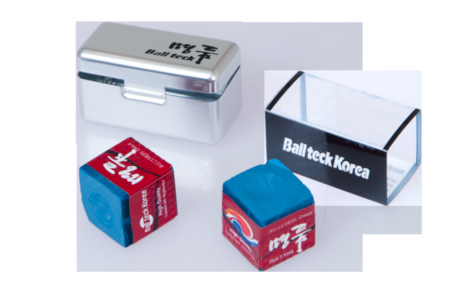 Мел «Ball teck PRO II» (2 шт, в серебристой металлической коробке) синий Мел «Ball teck PRO II» (2 шт, в серебристой металлической коробке) синий